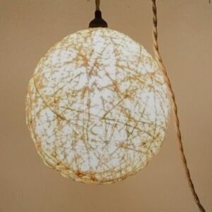 Handmade Hanging globe lamps just about any color you can think of just message